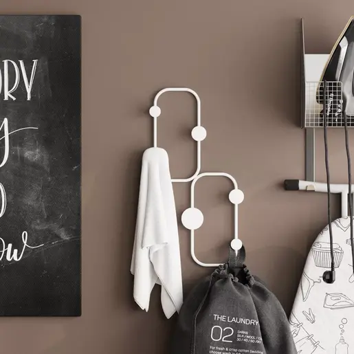 494PYT1161 Метална ѕидна закачалка Ladybug-B