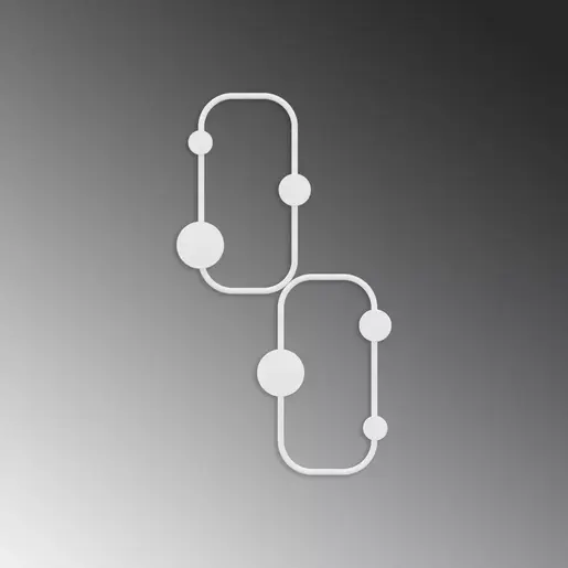 494PYT1161 Метална ѕидна закачалка Ladybug-B