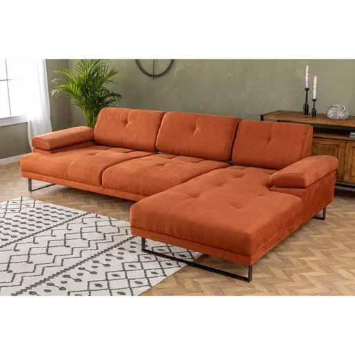 560ARE1214 Софа Mustang Small Right - Orange