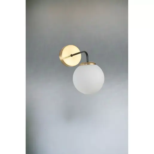 846STL4118 Ѕидна ламба Pablo Eskitme Beyaz Camlı Aplik