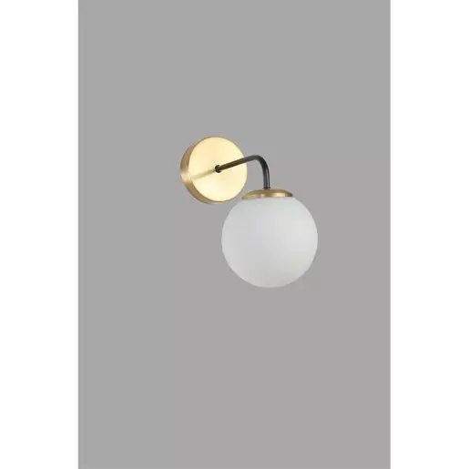 846STL4118 Ѕидна ламба Pablo Eskitme Beyaz Camlı Aplik