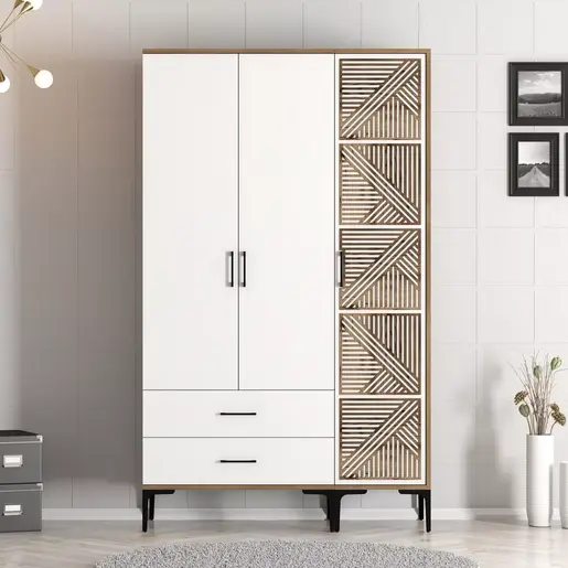 845HCT5450 Плакар Kumsal PT - Walnut, White