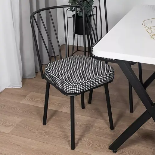 FD-4CKTSXL70110-1002 Трпезариска маса со 4 столици ХЕДЛАНД Бела