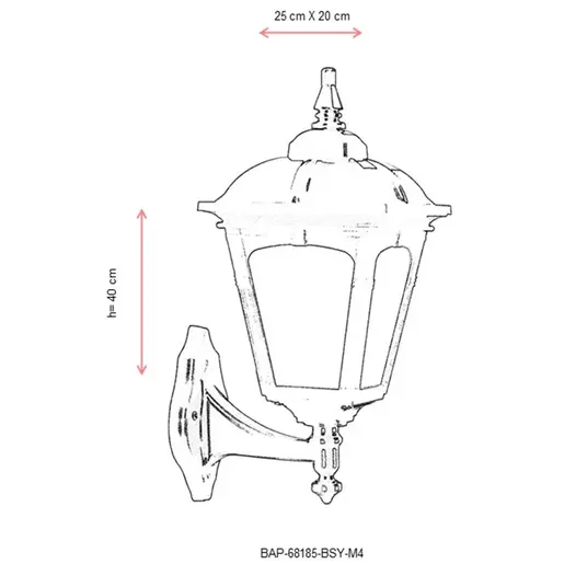 685AVN1230 Ѕидна ламба BAP-68185-BSY-M4
