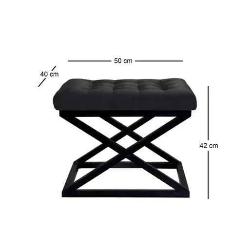 383EVN1205 Табуретка Capraz - Black v2