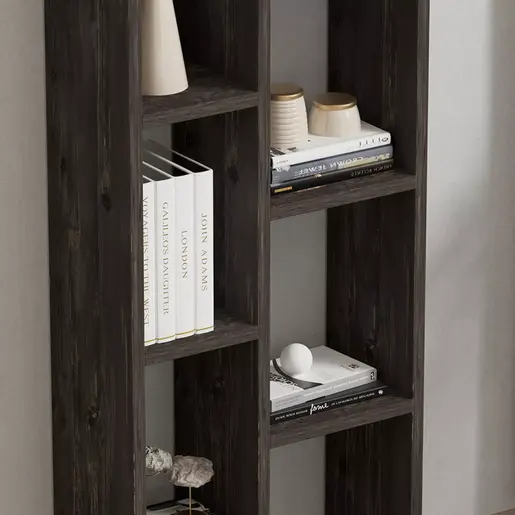 120-000526 Minicu библиотека темен орев