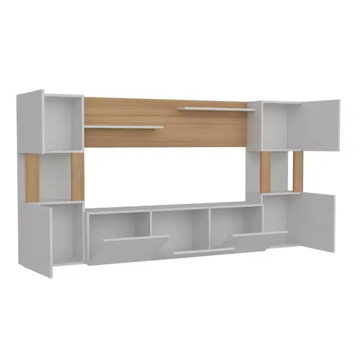 788DEC3094 ТВ Комода Lore - White, Teak