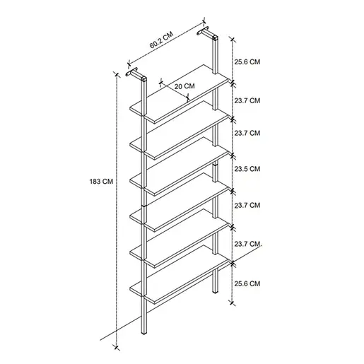 MK15-66-02 Полица ИНДУСТРИАЛ