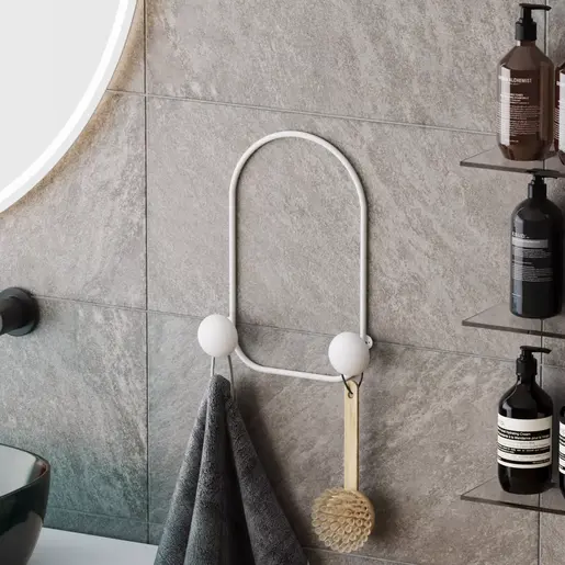 494PYT1157 Метална ѕидна закачалка Frog-B