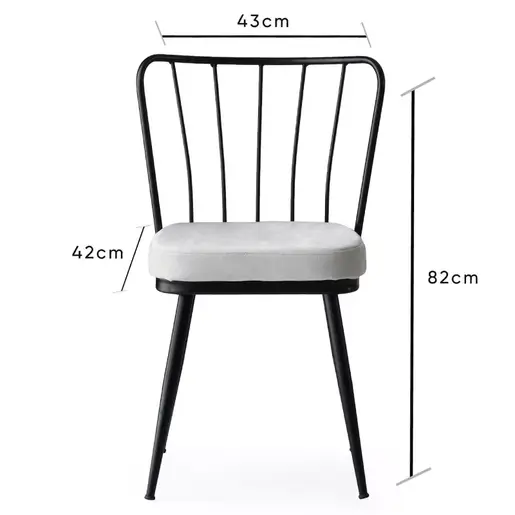 974NMB1175 Сет 4 столици Simone