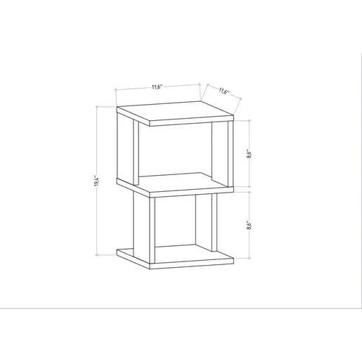 322RTC1634 Наткасна Carter - White, Anthracite