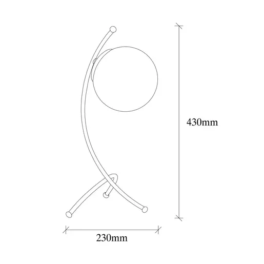 584TTM1723 Столна ламба ENIGMA