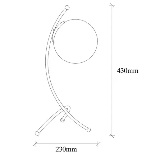 584TTM1723 Столна ламба ENIGMA