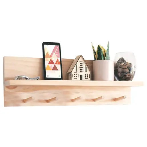 120-000316 Закачалка Lolia натурал 49x11x14cm