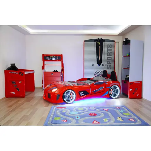 880MSV2108 Детски кревет Mnv3 - Red