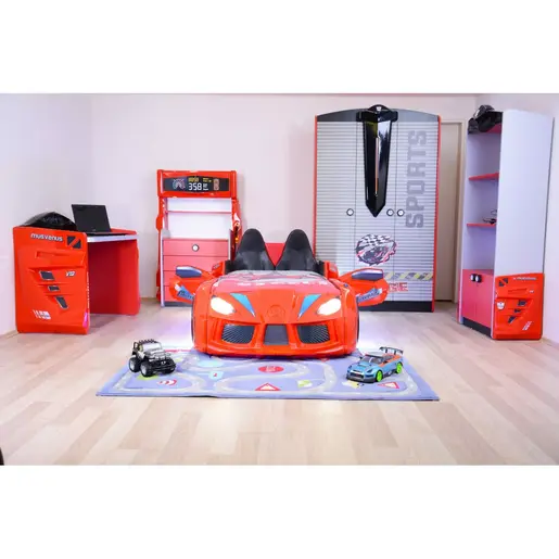 880MSV2108 Детски кревет Mnv3 - Red