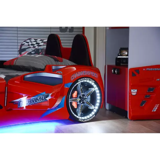 880MSV2108 Детски кревет Mnv3 - Red