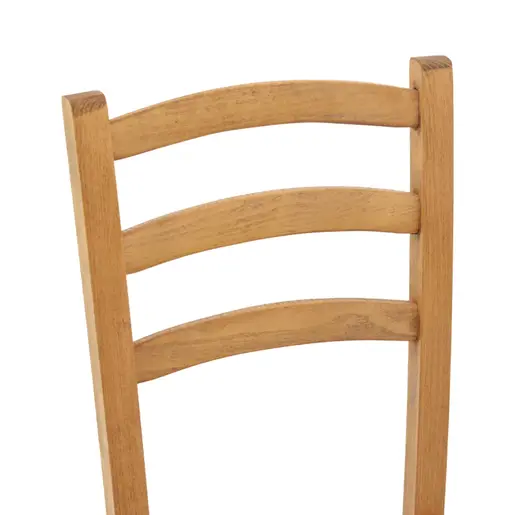 325-000005 Столче за кафуле Paros цврсто буково дрво полирано орев 41x42x92cm