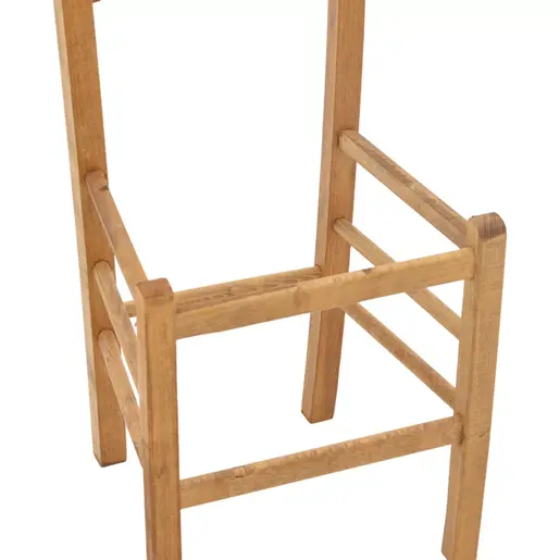 325-000005 Столче за кафуле Paros цврсто буково дрво полирано орев 41x42x92cm