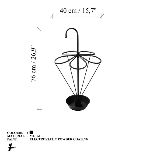 247HFM1218 Држач за чадор Şemsiye-A - 001