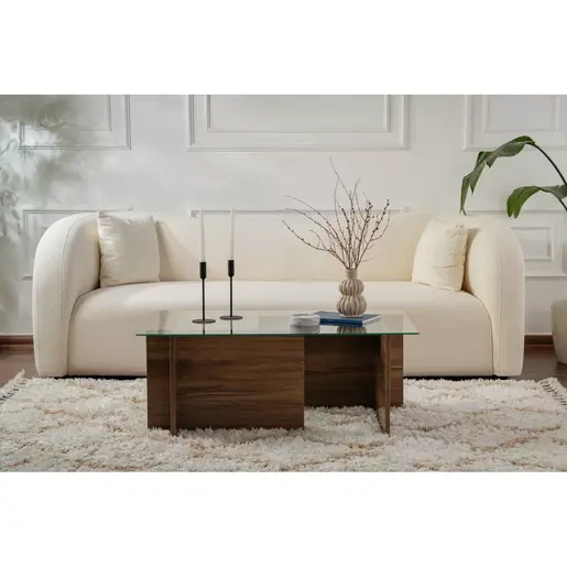 353NRD1101 Клуб маса Vetrino - Walnut