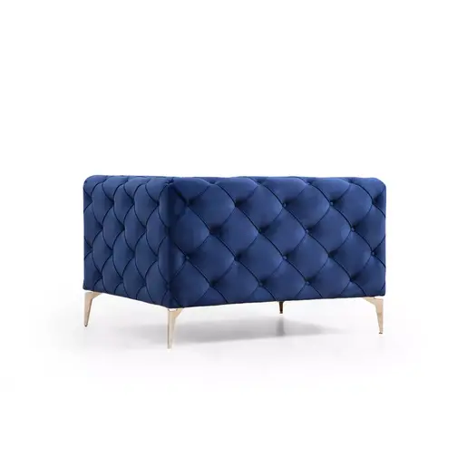 569HLN1127 Фотеља Como - Navy Blue
