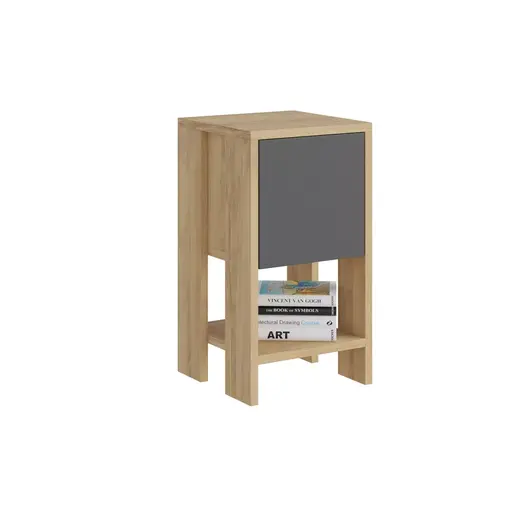 776HMS3417 Наткасна Ema - Oak, Anthracite