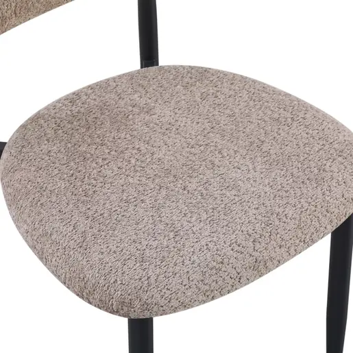 235-000044 Folegio столица сива-црни ногарки