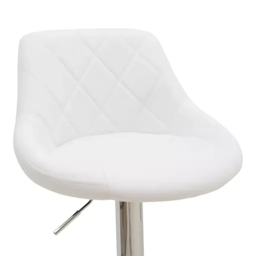 292-000032 Барски Стол Boronez бел 47x49x112cm