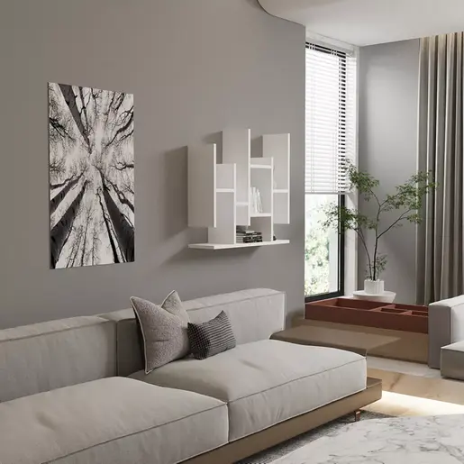 120-000557 Bemba ѕидна полица бела