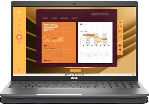 Dell Notebook Latitude 5550, Intel Core Ultra5 135U, 15.6" FHD, 16GB 5600MHz DDR5 Memory,512Gb M.2 SSD лаптоп