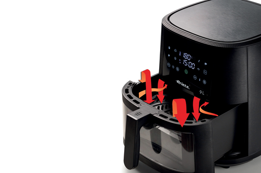 Ariete 4630 air fryer црна фритеза на топол воздух