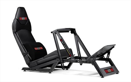 GAMING CHAIR NEXT LEVEL RACING F-GT Cockpit, 130kg,  BLACK, NLR-S010
