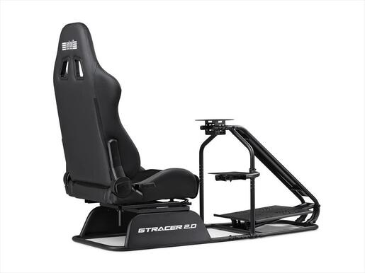 GAMING CHAIR NEXT LEVEL RACING GT-RACER 2.0 Cockpit, 150kg,  BLACK, NLR-R007