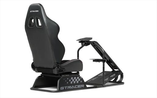 GAMING CHAIR NEXT LEVEL RACING GT-RACER Cockpit, 130kg,  BLACK, NLR-R001
