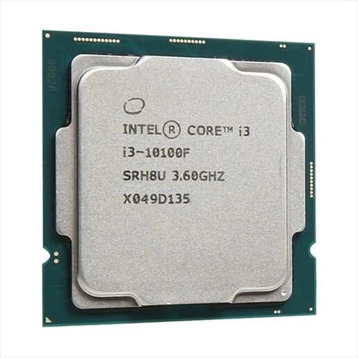 CPU INTEL i3-10100F 3,6GHz QUAD CORE 6MB s.1200, TRAY