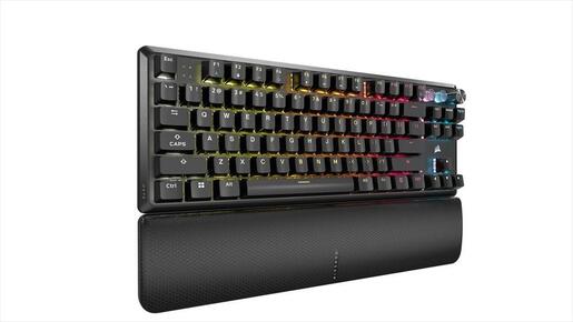KEYBOARD MECHANICAL CORSAIR K70 PRO TKL RGB, MGX HYPERDRIV– MAGNETIC, Black,  CH-911911G-NA