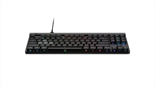 KEYBOARD MECHANICAL LOGITECH G515 RAPID TKL Low-profile Magnetic analog switch LIGHTSPEED WIRED RGB TACTILE Black , 920-013861