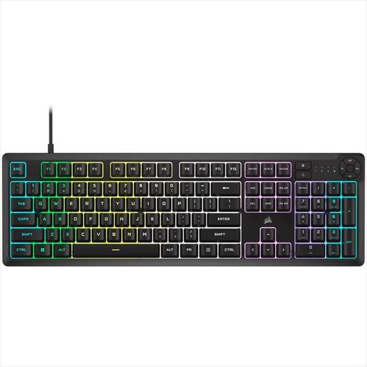 KEYBOARD MECHANICAL CORSAIR K55 CORE RGB, Rubber Dome SWITCHES, Black, CH-9226C65-NA