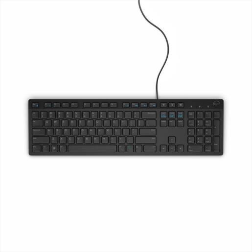 KEYBOARD WIRED USB DELL KB 216 Black