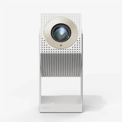 PROJECTOR WANBO CUBE 2 PRO w/GIMBAL Android TV 11, 500Ansi, 2000:1 FHD (1920x1080),  HDMI, USB 2.0, AUX, WIFI 6, w/speakers, White