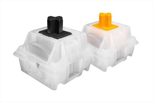 KEYBOARD MECHANICAL BE QUIET! LIGHT MOUNT SILENT, Tactile switch HS, 5 customizable macro keys, ARGB, Palm rest, Black, BT004US