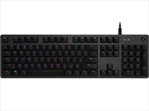 KEYBOARD MECHANICAL LOGITECH G512 CARBON RGB TACTILE (GX BROWN)  920-009352