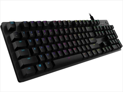 KEYBOARD MECHANICAL LOGITECH G512 CARBON RGB TACTILE (GX BROWN)  920-009352