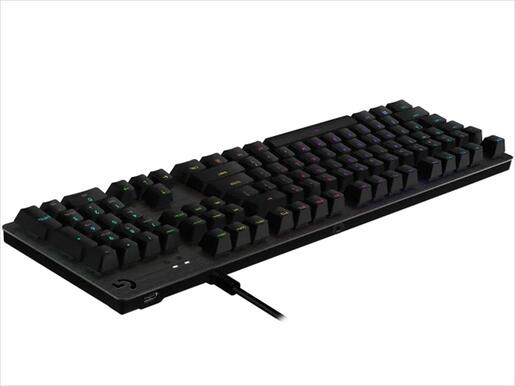 KEYBOARD MECHANICAL LOGITECH G512 CARBON RGB TACTILE (GX BROWN)  920-009352