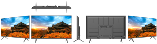 FUEGO LED TV 43ELU720GTV, 4K UHD, Smart TV, Android 11, ARM CA53  Quad core, G52MC1