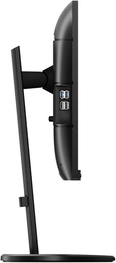 PHILIPS LED IPS 23.8'' 243B9H, 4ms,  HDMI, DP, USB-C 3.2 (x1 upstream, x3 downstream), speakers, Smart Contrast 50.000 000:1, 2.0 MPix FHD webcam, PowerSensor, Pivot, Black монитор