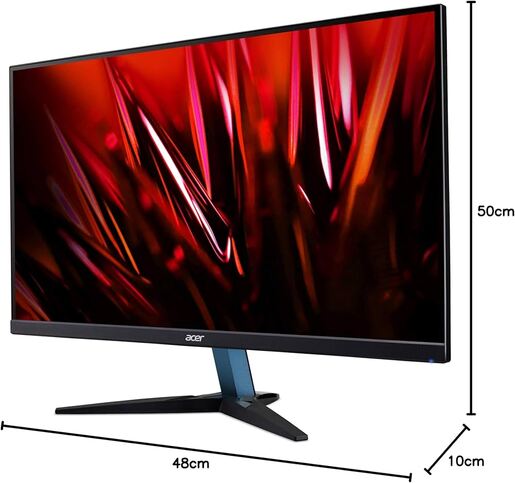 ACER Nitro KG272UBMIIPX, 27" LED IPS WQHD (2560x1440), 1ms VRB, 1000:1, 250nits, HDMIx2, speakers 2x2W, Black монитор
