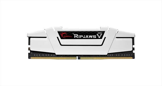 RAM DDR4 32GB (2x16GB) 3600MHz G.SKILL RipjawsV White F4-3600C18D-32GVW