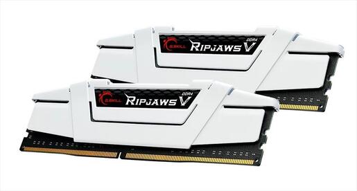 RAM DDR4 32GB (2x16GB) 3600MHz G.SKILL RipjawsV White F4-3600C18D-32GVW